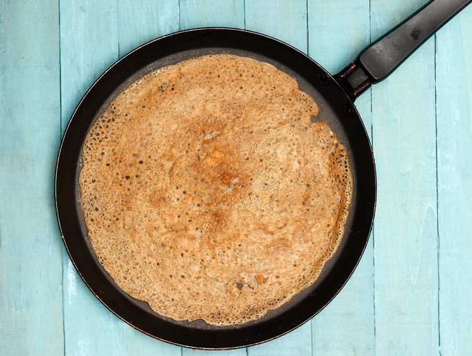 foto da receita Panqueca rápida de linhaça