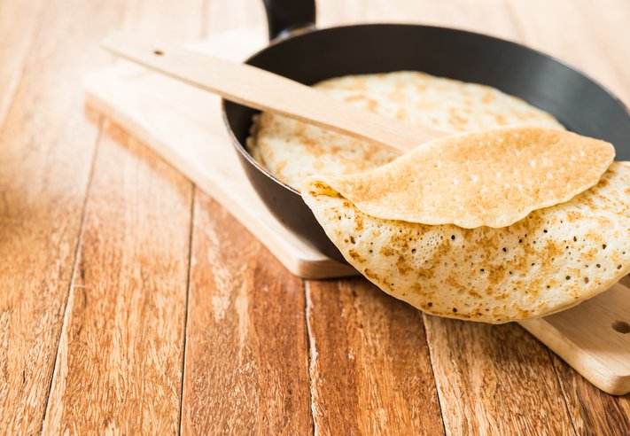 foto da receita Panqueca rápida de amêndoa