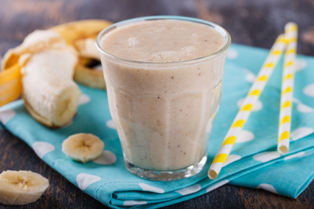 foto da receita Shake pré-treino vegano