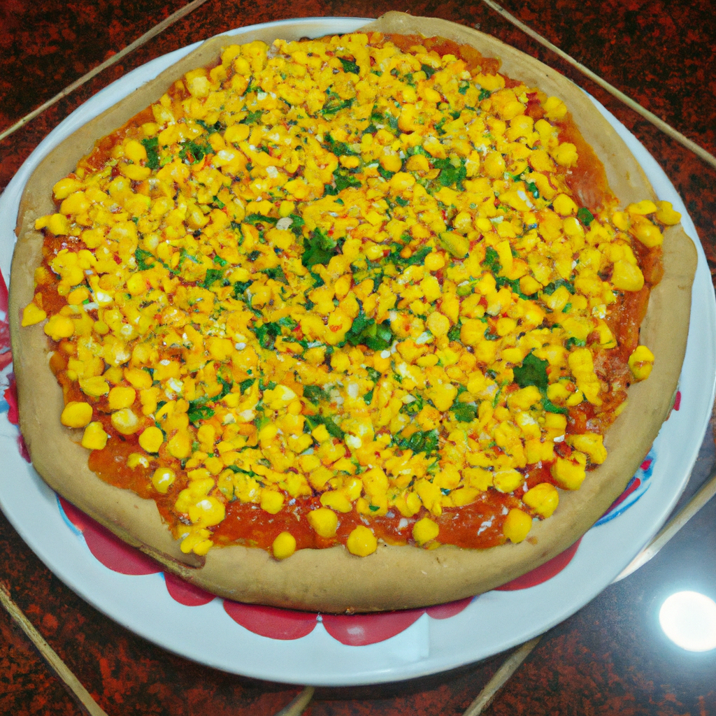 foto da receita Pizza de milho