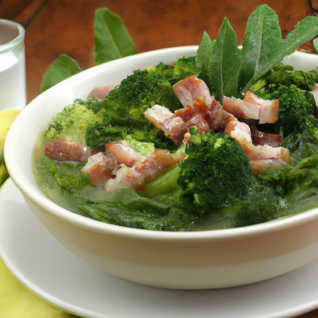 foto da receita Caldo verde low carb