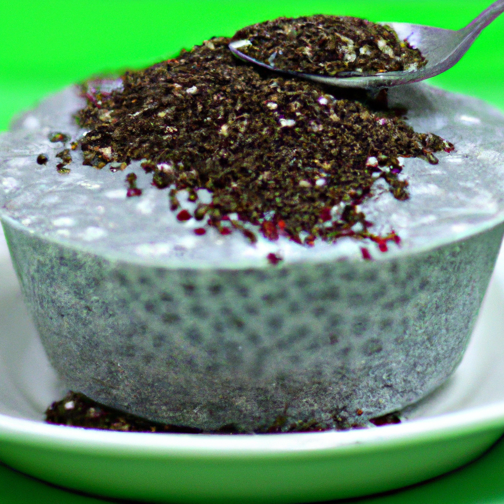 foto da receita Pudim de chia proteico