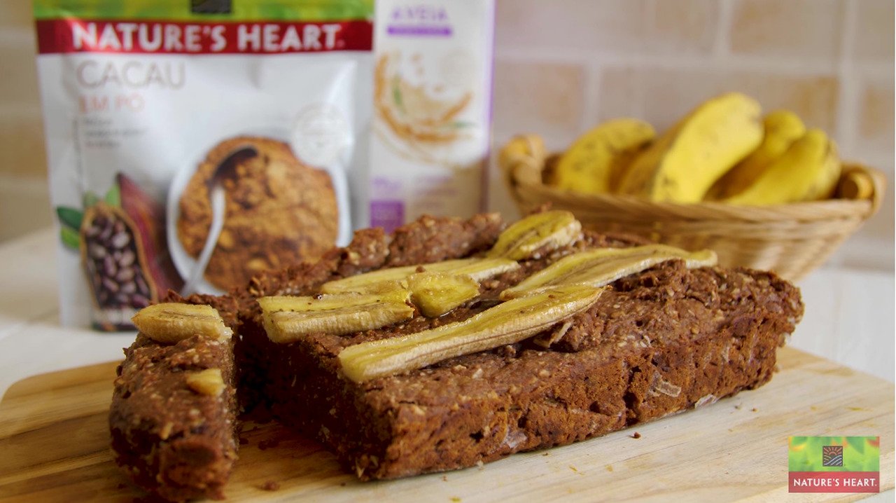 foto da receita Bolo de Banana Plant-Based