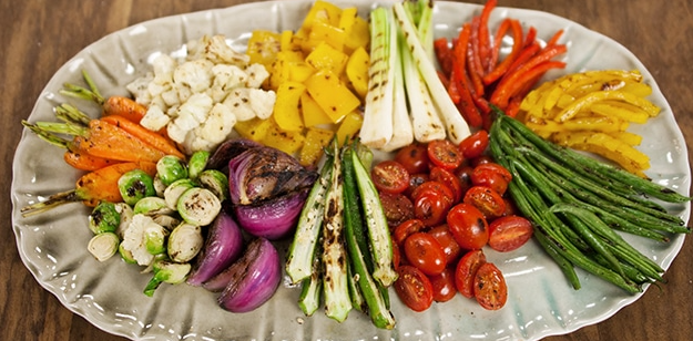 foto da receita Legumes grelhados na manteiga