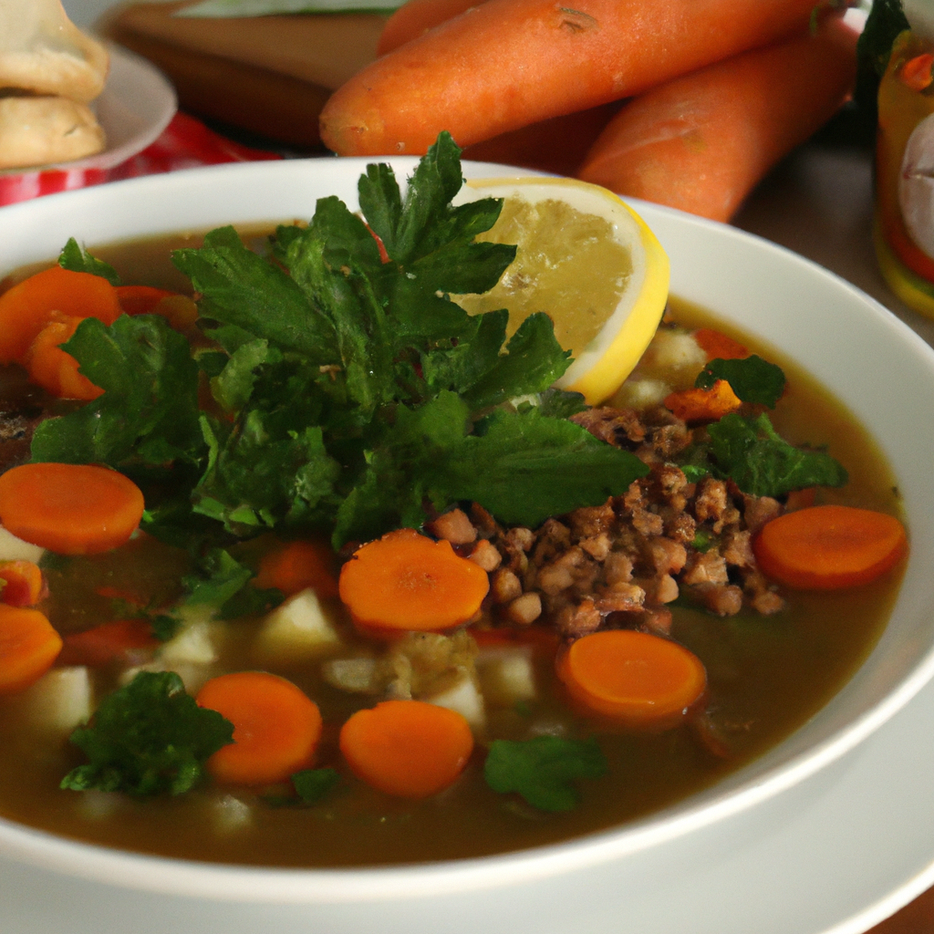 foto da receita Sopa de lentilha