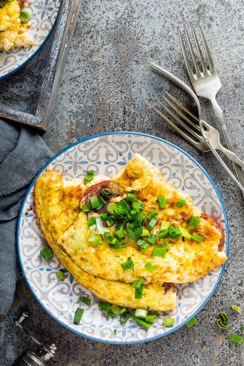 foto da receita Omelete com claras