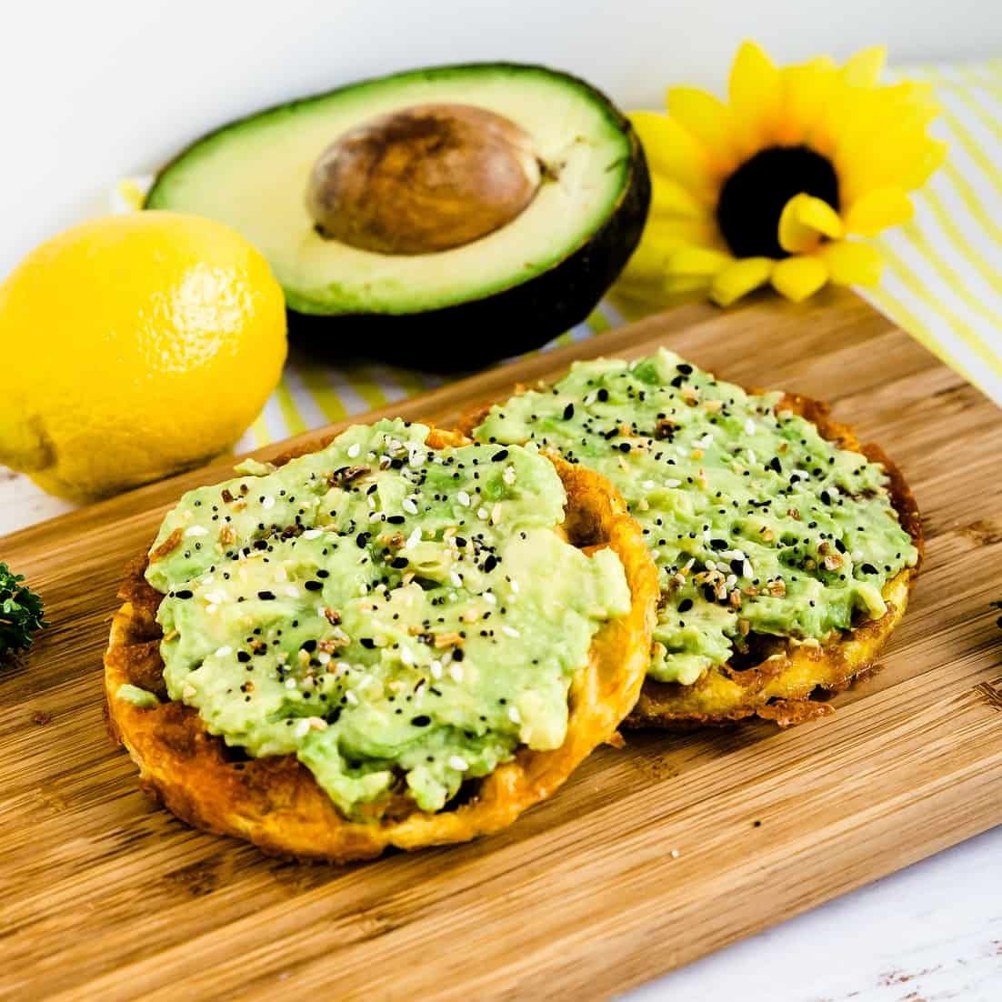 foto da receita Avocado toast low carb