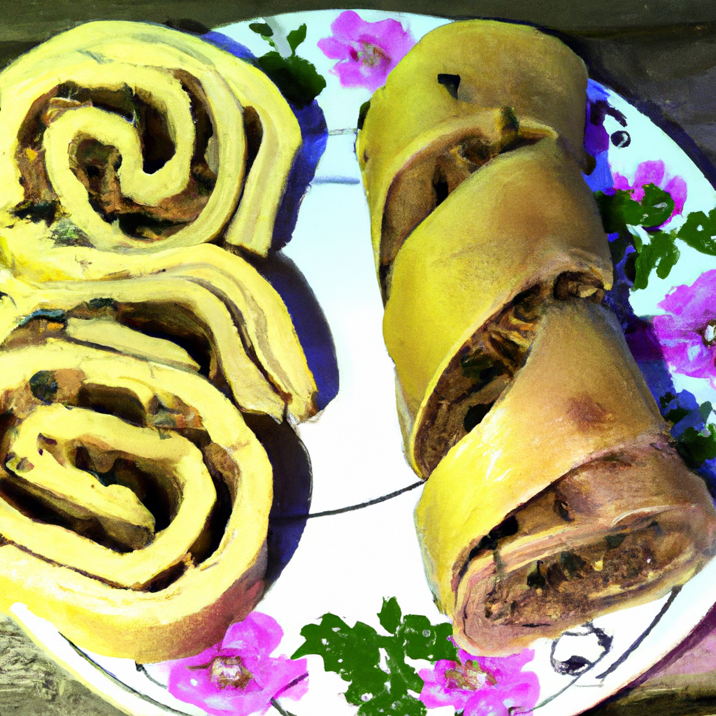 foto da receita Enroladinho de peito de peru