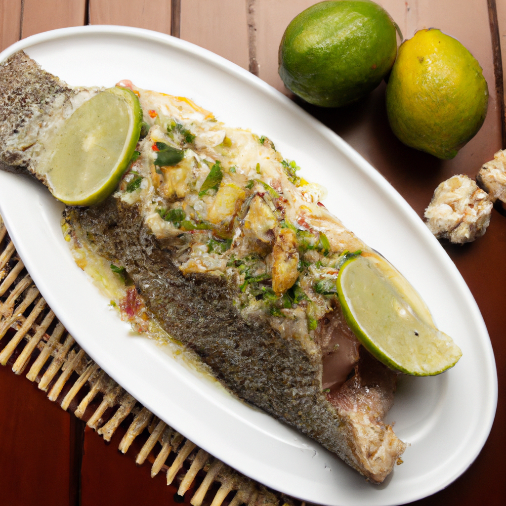 foto da receita Tucunaré assado