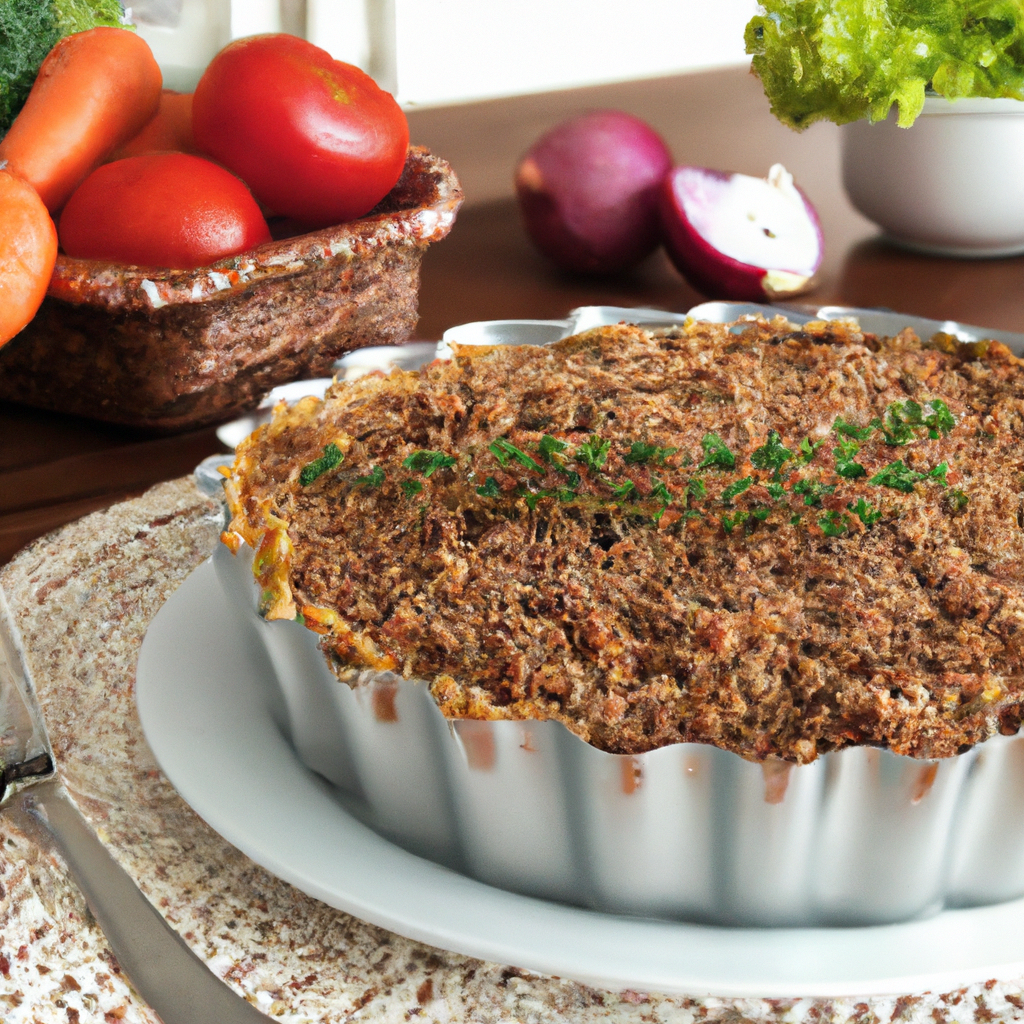 foto da receita Pastel de forno integral de carne seca