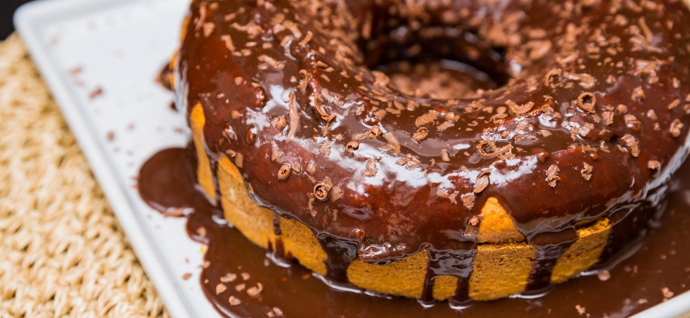 Receita de bolo de cenoura low carb