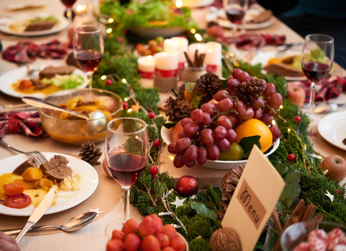 Como consumir menos calorias nas festas de final de ano