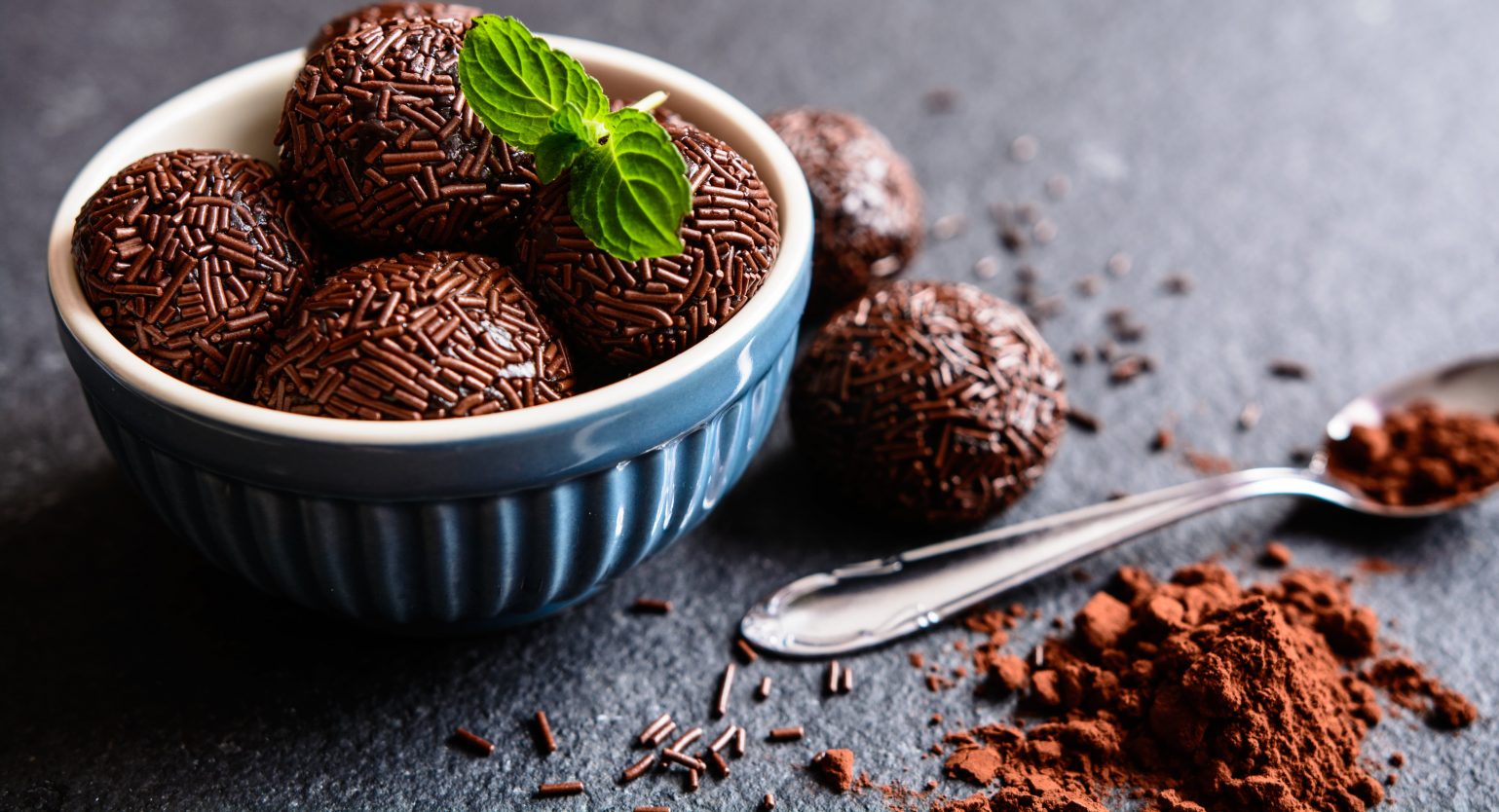 Receita de brigadeiro sem açúcar e sem lactose