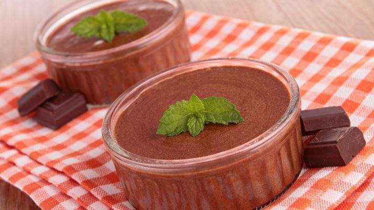 mousse de chocolate low carb