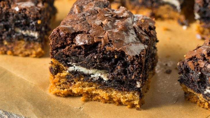 receitas para fazer com as crianças brownie de coco