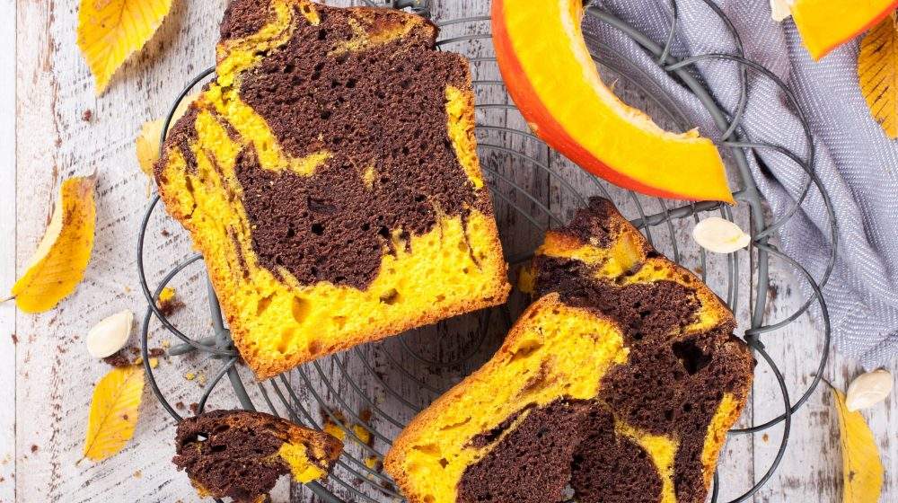 Receita de pão de abóbora com chocolate
