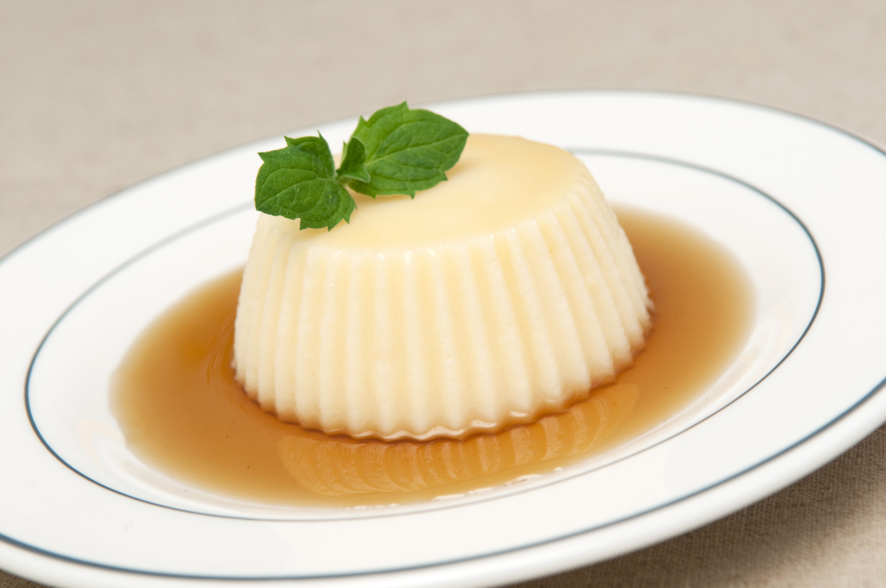 Receita de manjar de coco low carb com ameixas