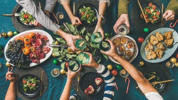 família e amigos dieta