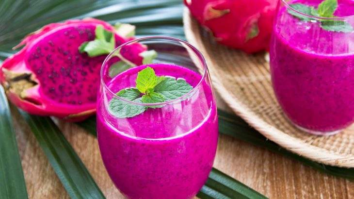 smoothie de pitaya