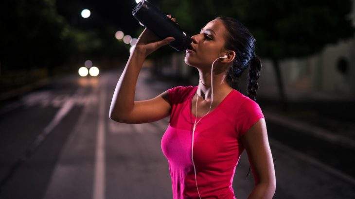 correr à noite