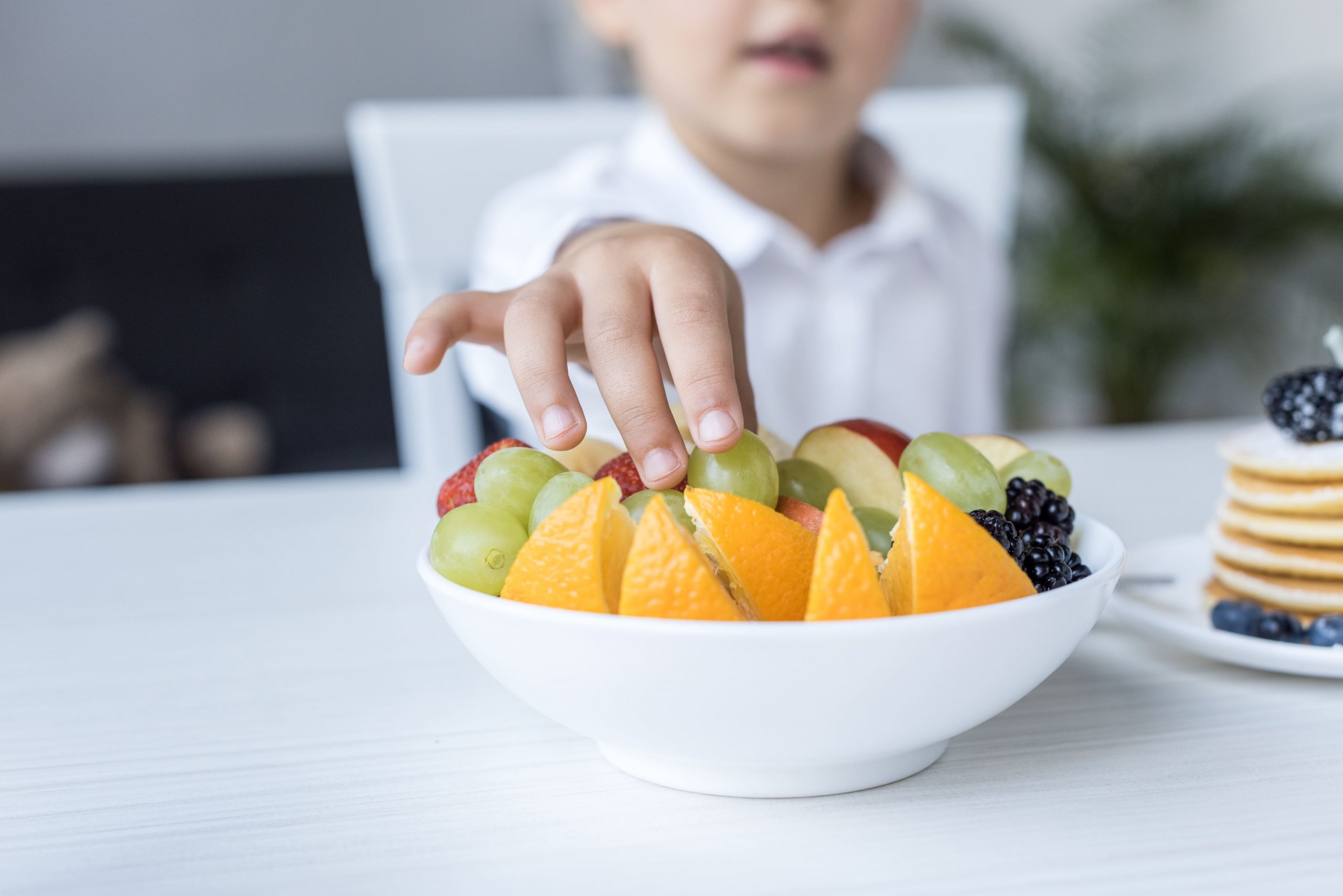 Frutas e vegetais beneficiam a saúde mental das crianças