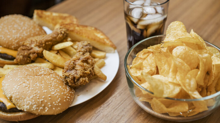 comer fast-food sem engordar