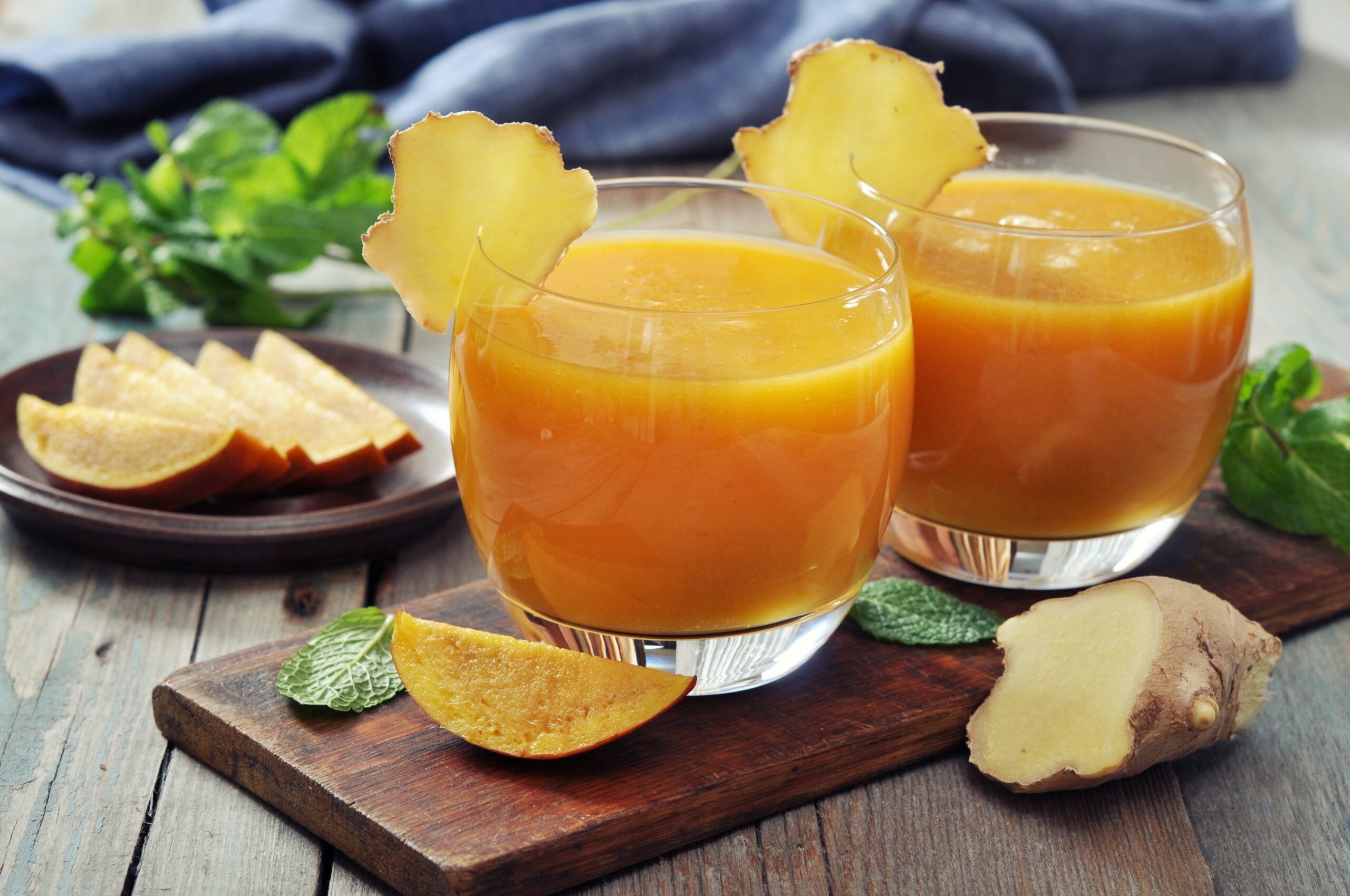 Suco de manga com gengibre emagrece? É termogênico?